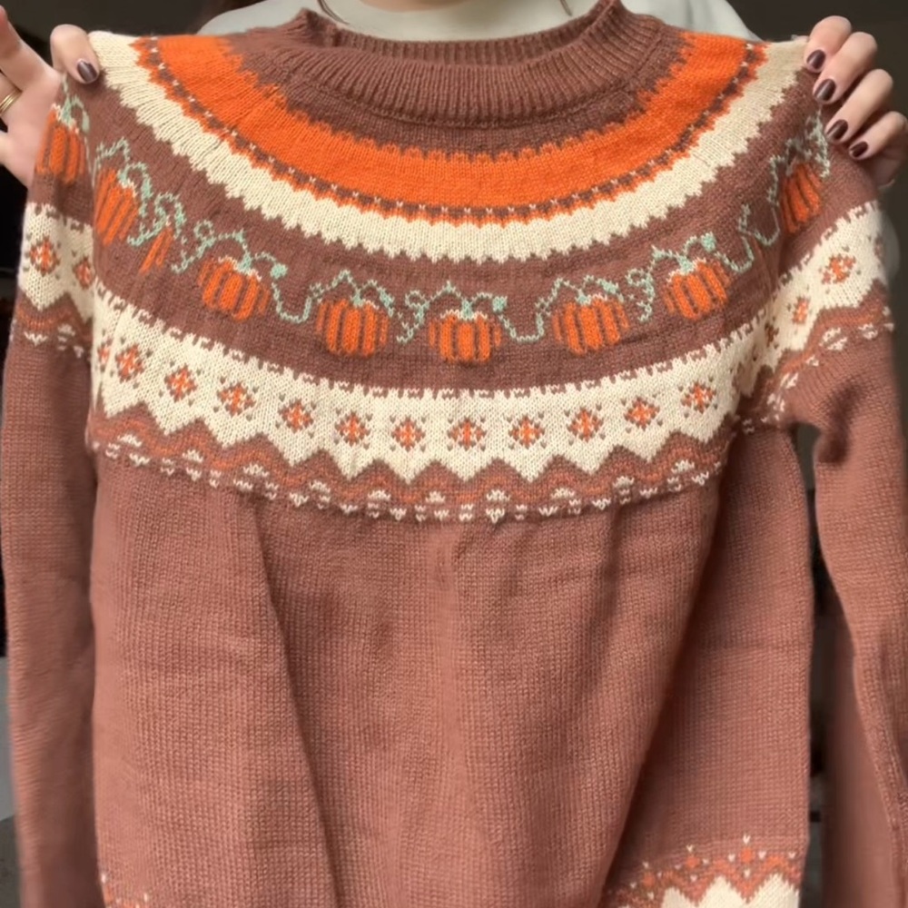 Pumpkin Sweater